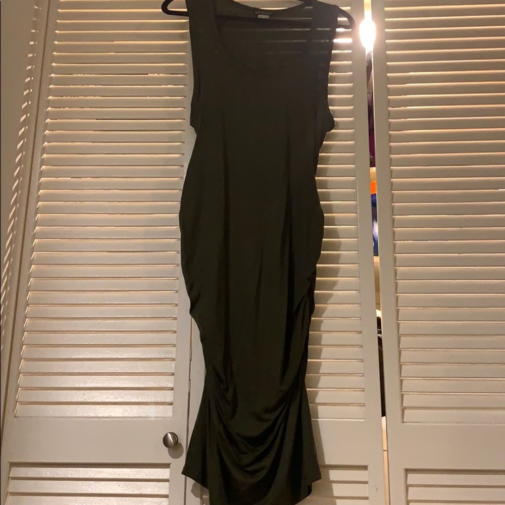 Venus 1X Long Green Dress